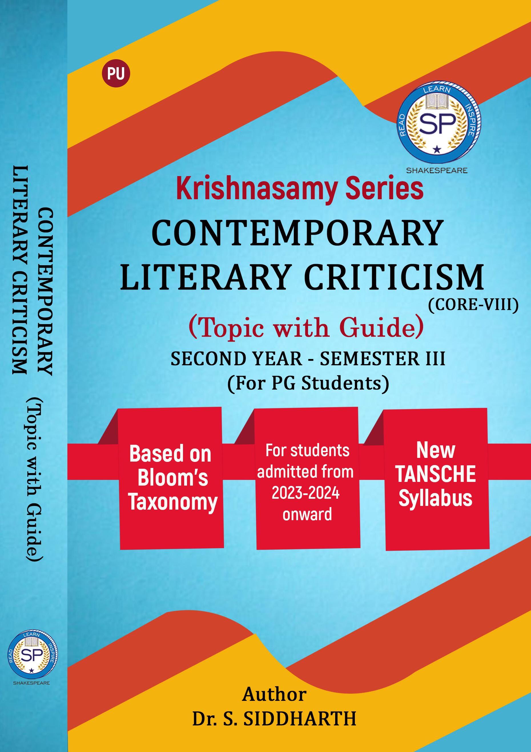 Contemporary Literary Criticism – PG – Sem 3 - Periyar University